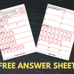 FREE SEAG Answer Sheets