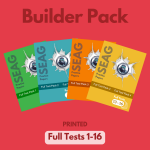 PRINTED – Builder Pack (Full Test Papers 1-16) With Answers & Worked Solutions